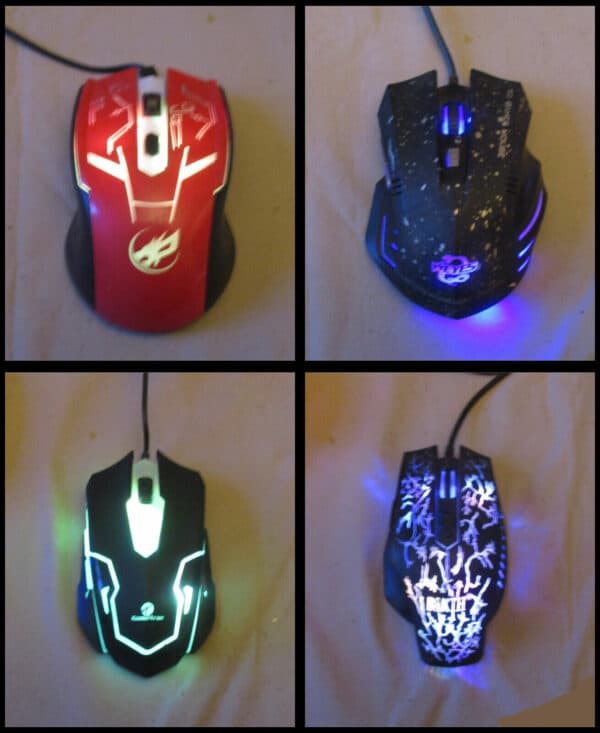 Souris gamer rétro éclairé au choix trés bonne occasion – Image 11