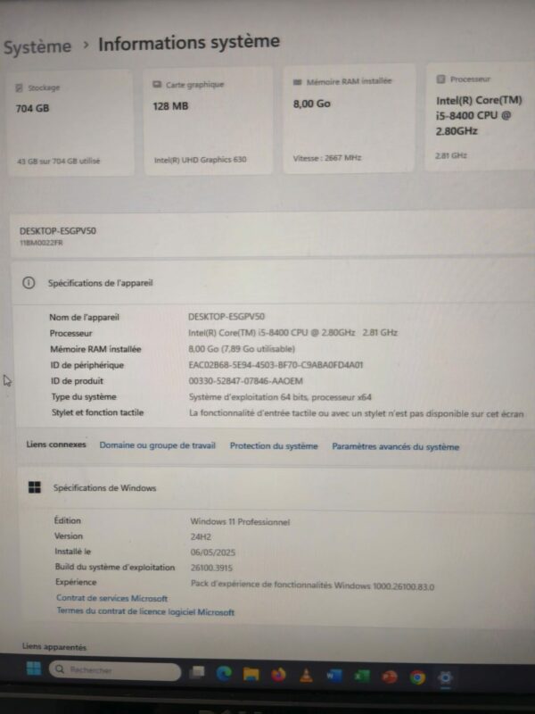 Mini tour Lenovo V530S reconditionné – Image 2