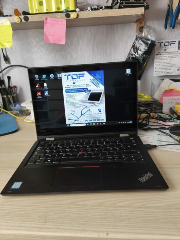 Ordinateur portable Lenovo Yoga L380 tactile de 14 pouces reconditionné