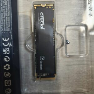 Nvme Crucial P3 500Go NEUF