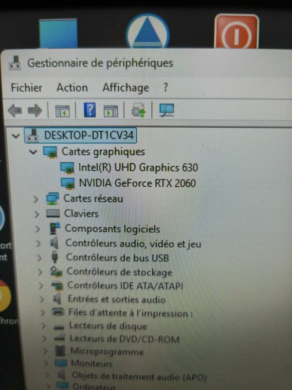 Carte graphique NVIDIA GeForce RTX 2060 6 go dédié reconditionné – Image 7