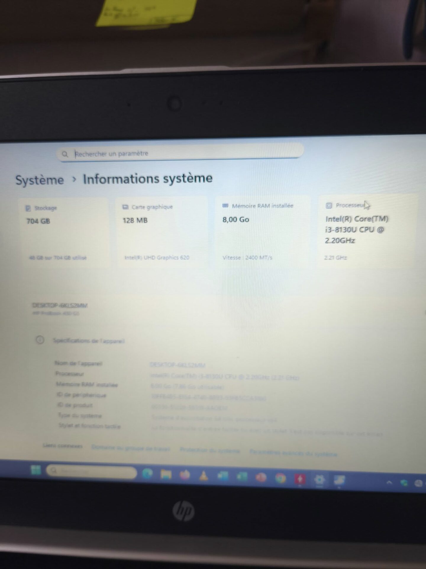 Tof Informatique Ordinateur portable HP Ordinateur portable HP ProBook 430 G5 – reconditionné 13,3" Ordinateur portable HP ProBook 430 G5 – reconditionné 13,3" – Image 2