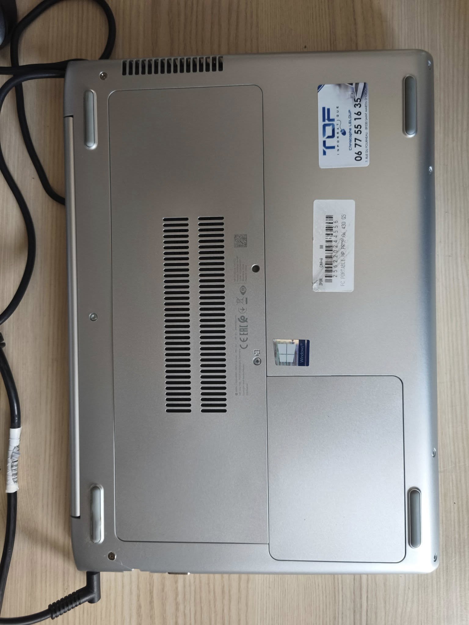 Tof Informatique Ordinateur portable HP Ordinateur portable HP ProBook 430 G5 – reconditionné 13,3" Ordinateur portable HP ProBook 430 G5 – reconditionné 13,3" – Image 8