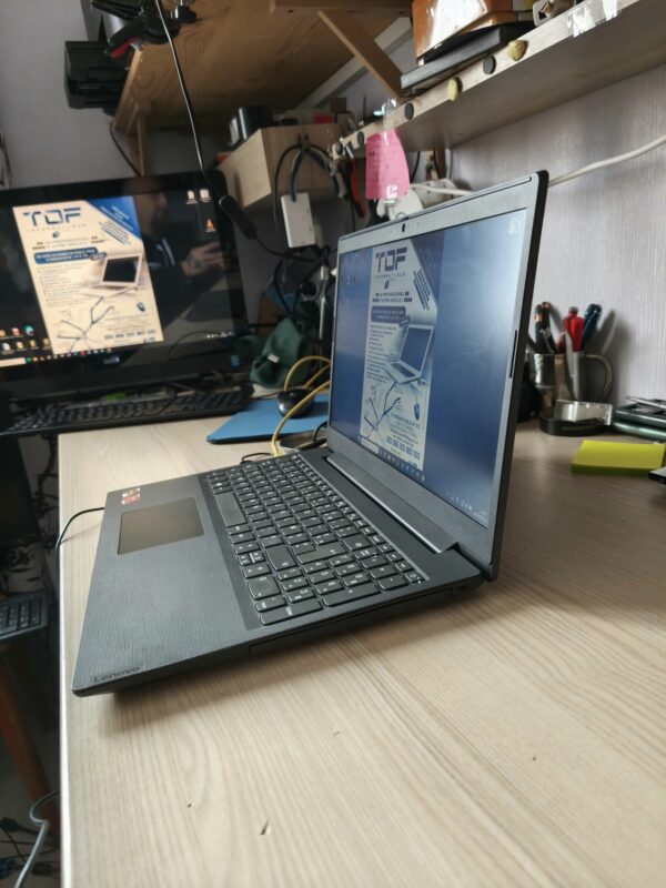 Ordinateur portable Lenovo V155 15,6" – Reconditionné – Ryzen 3 / SSD + HDD / Windows 11 Pro – Image 3