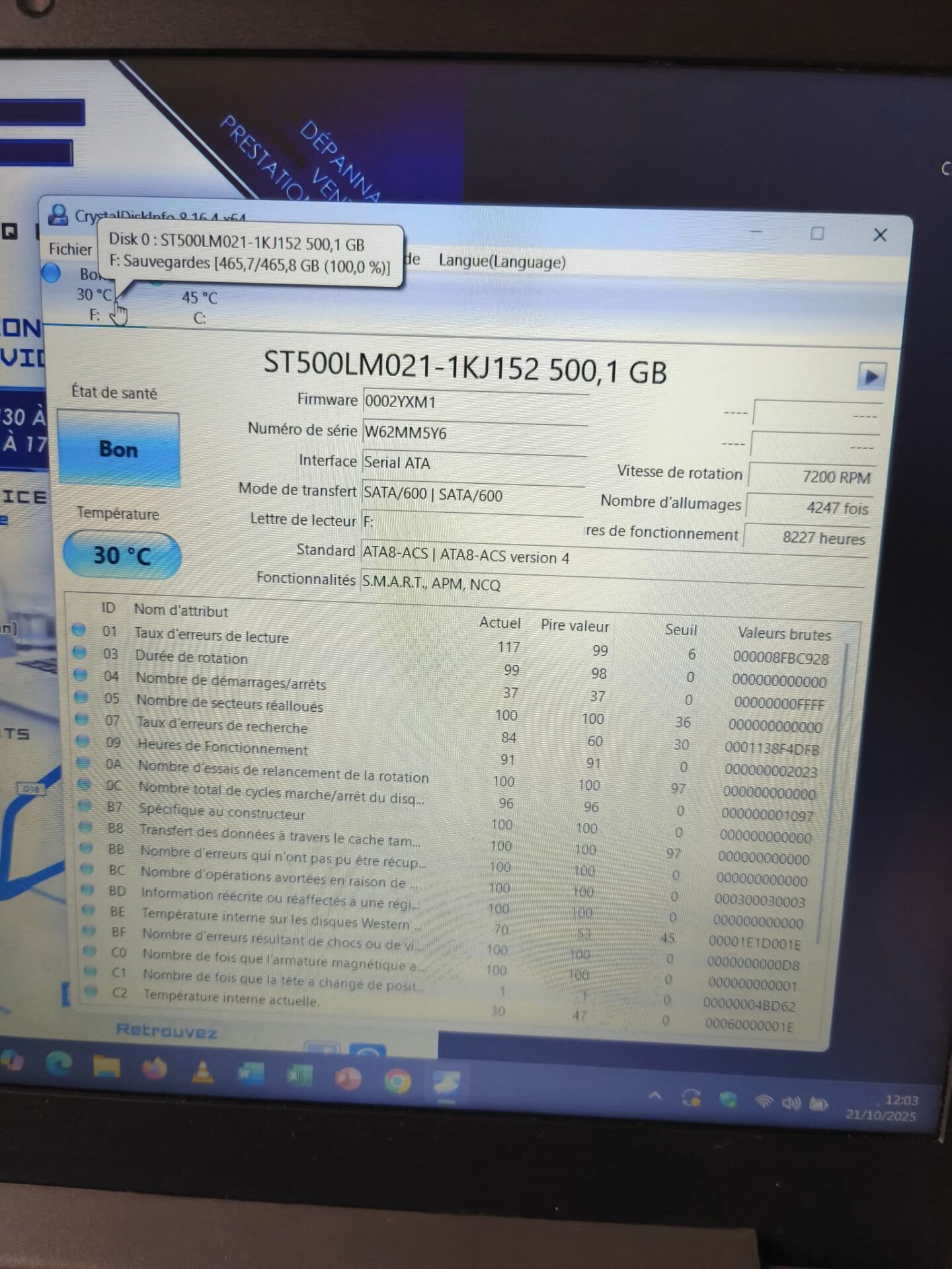 Tof Informatique Ordinateur portable Lenovo Ordinateur portable Lenovo V155 15,6" – Reconditionné – Ryzen 3 / SSD + HDD / Windows 11 Pro Ordinateur portable Lenovo V155 15,6" – Reconditionné – Ryzen 3 / SSD + HDD / Windows 11 Pro – Image 6