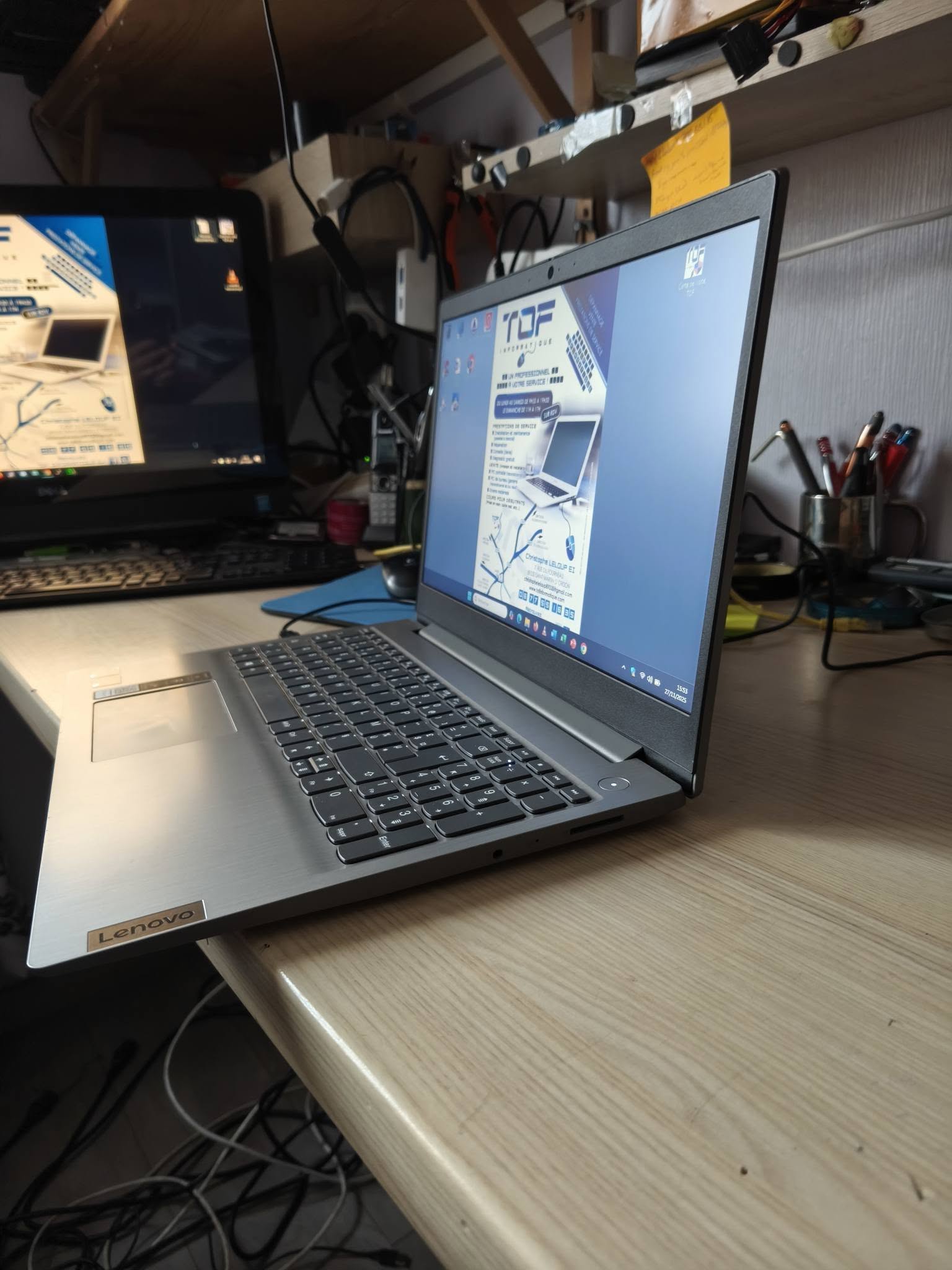 Tof Informatique Ordinateur portable Lenovo IdeaPad Ordinateur portable Lenovo IdeaPad 3 15,6 reconditionné – Ryzen 5, SSD + 1 To, Vega 8 Ordinateur portable Lenovo IdeaPad 3 15,6 reconditionné – Ryzen 5, SSD + 1 To, Vega 8 – Image 4