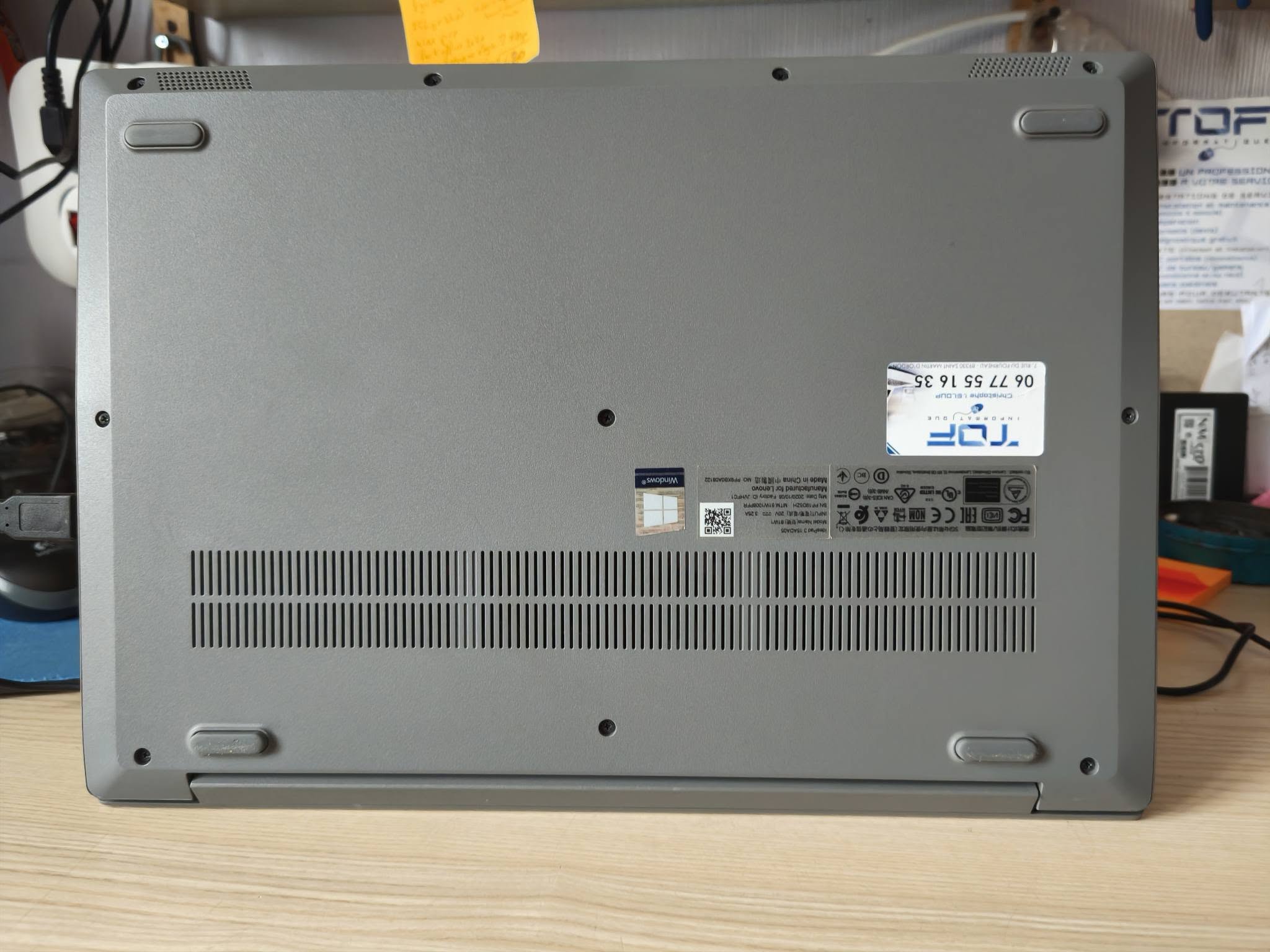 Tof Informatique Ordinateur portable Lenovo IdeaPad Ordinateur portable Lenovo IdeaPad 3 15,6 reconditionné – Ryzen 5, SSD + 1 To, Vega 8 Ordinateur portable Lenovo IdeaPad 3 15,6 reconditionné – Ryzen 5, SSD + 1 To, Vega 8 – Image 8