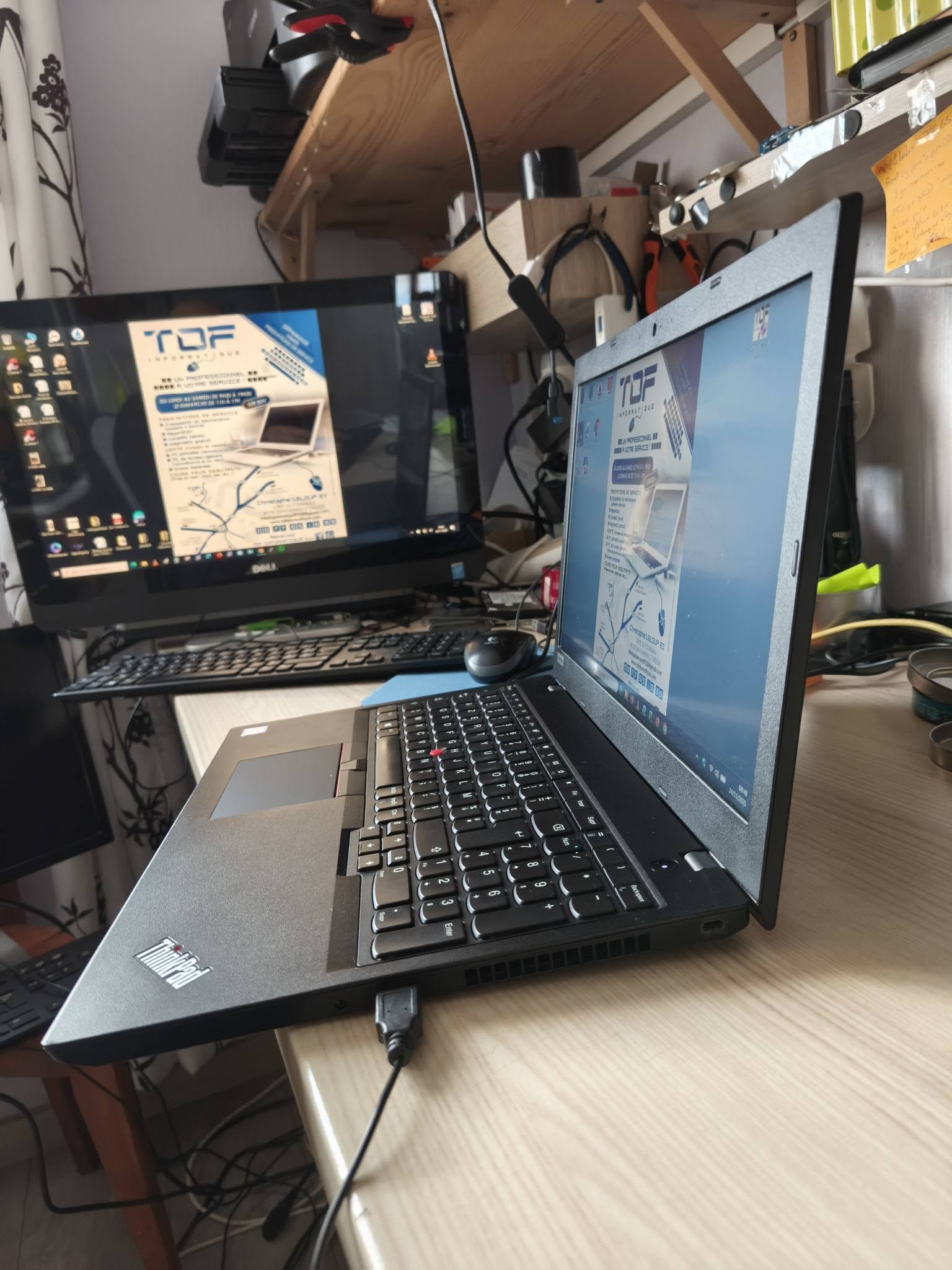 Tof Informatique Ordinateur portable Lenovo Thinpad Ordinateur portable Lenovo Thinpad L580 de 15,6 pouces reconditionné Ordinateur portable Lenovo Thinpad L580 de 15,6 pouces reconditionné – Image 3