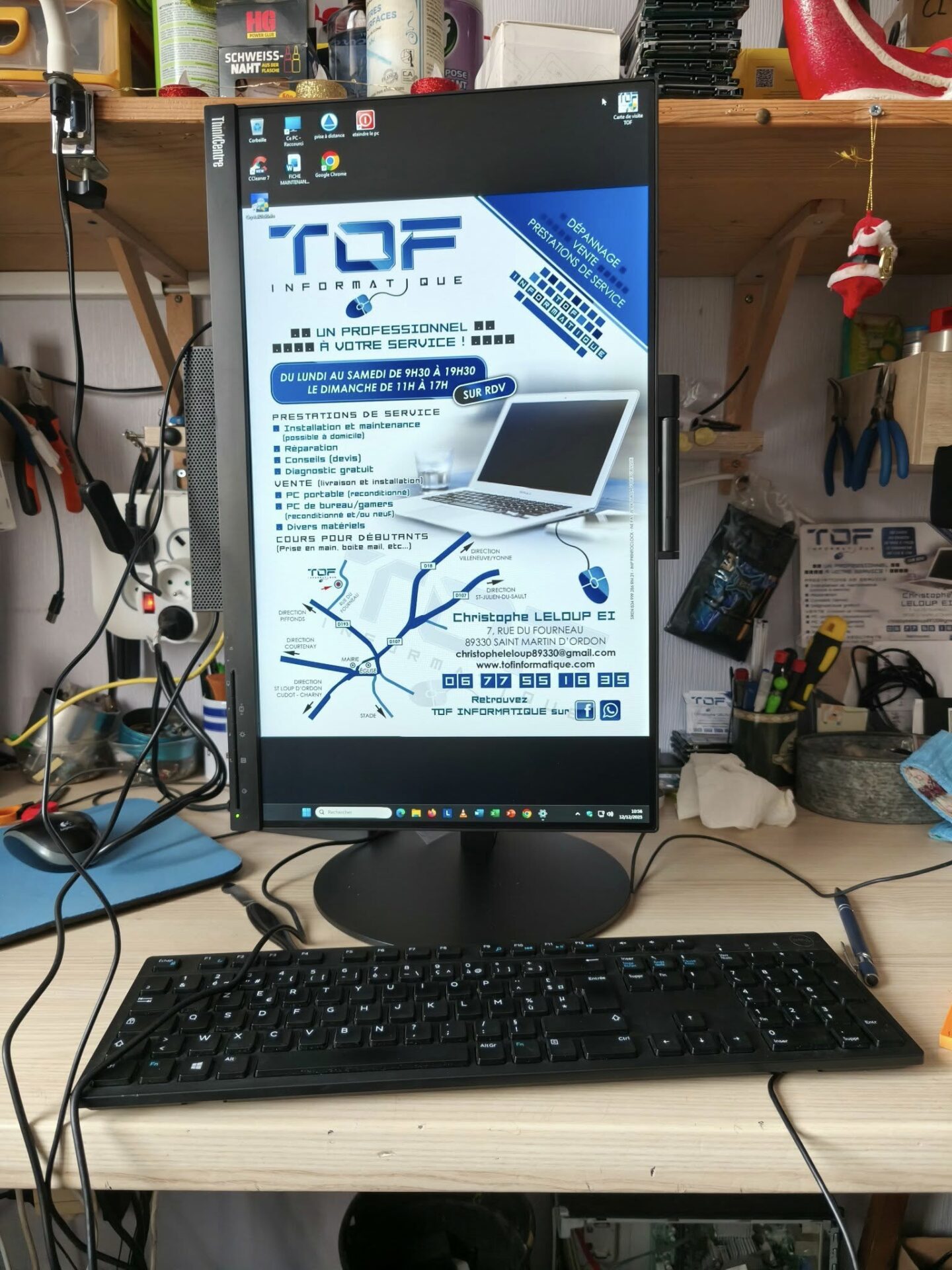 Tof Informatique PC tout-en-un Lenovo 22 PC tout-en-un Lenovo 22" reconditionné PC tout-en-un Lenovo 22" reconditionné – Image 8