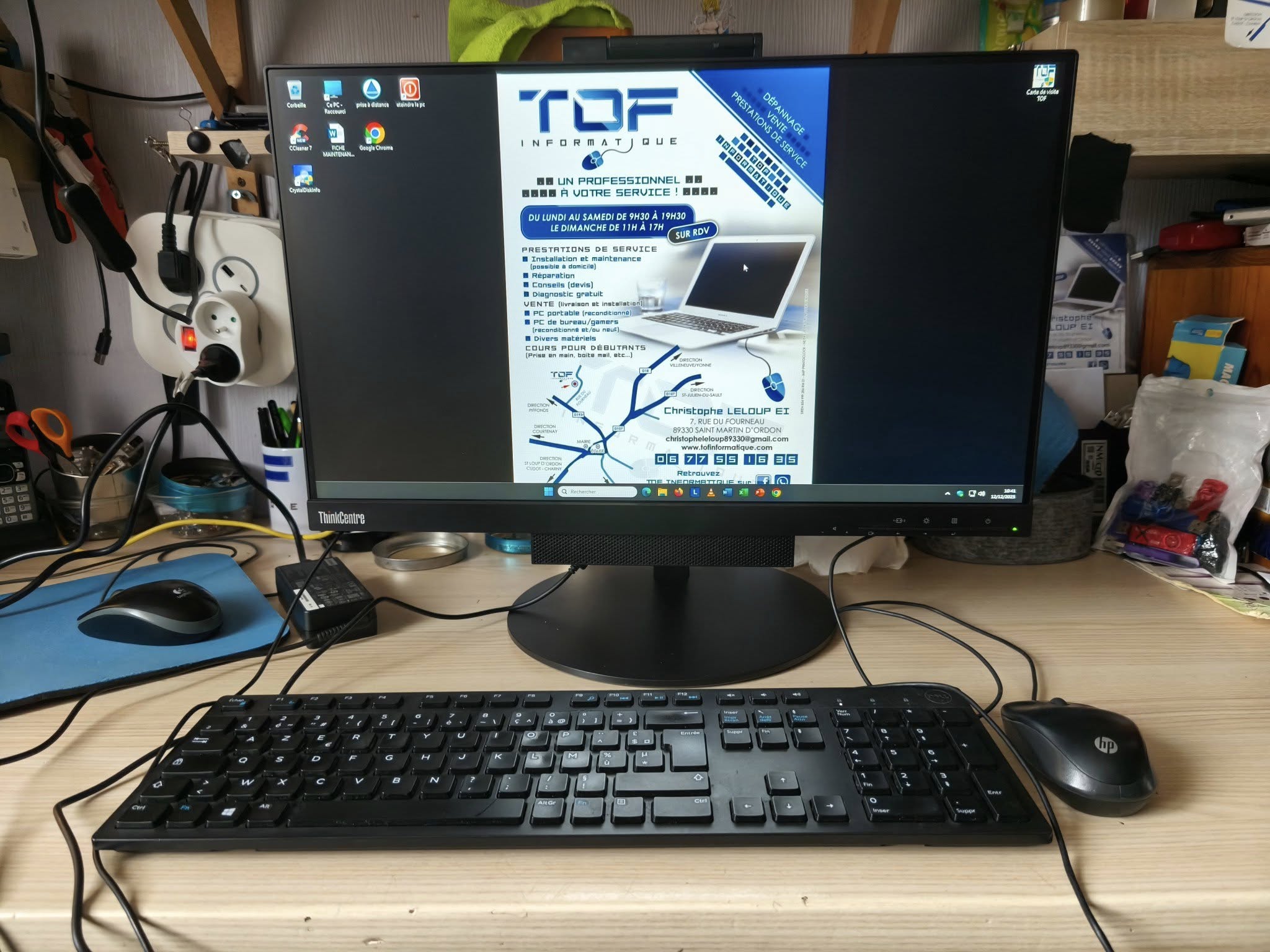 Tof Informatique PC tout-en-un Lenovo 22 PC tout-en-un Lenovo 22" reconditionné PC tout-en-un Lenovo 22" reconditionné