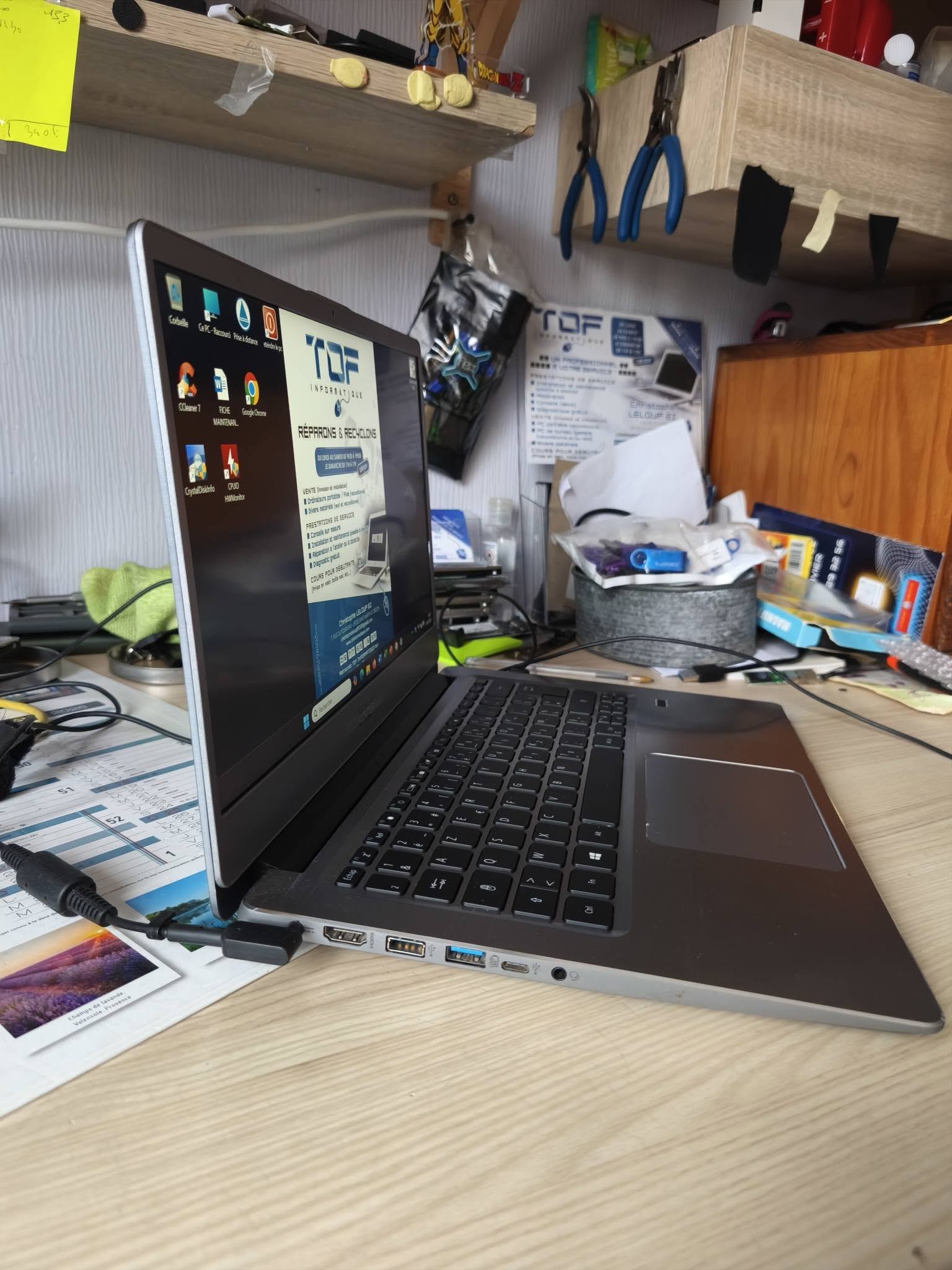 Tof Informatique Ordinateur portable Acer Ordinateur portable Acer Swift SF314 – 14 pouces Ordinateur portable Acer Swift SF314 – 14 pouces – Image 4