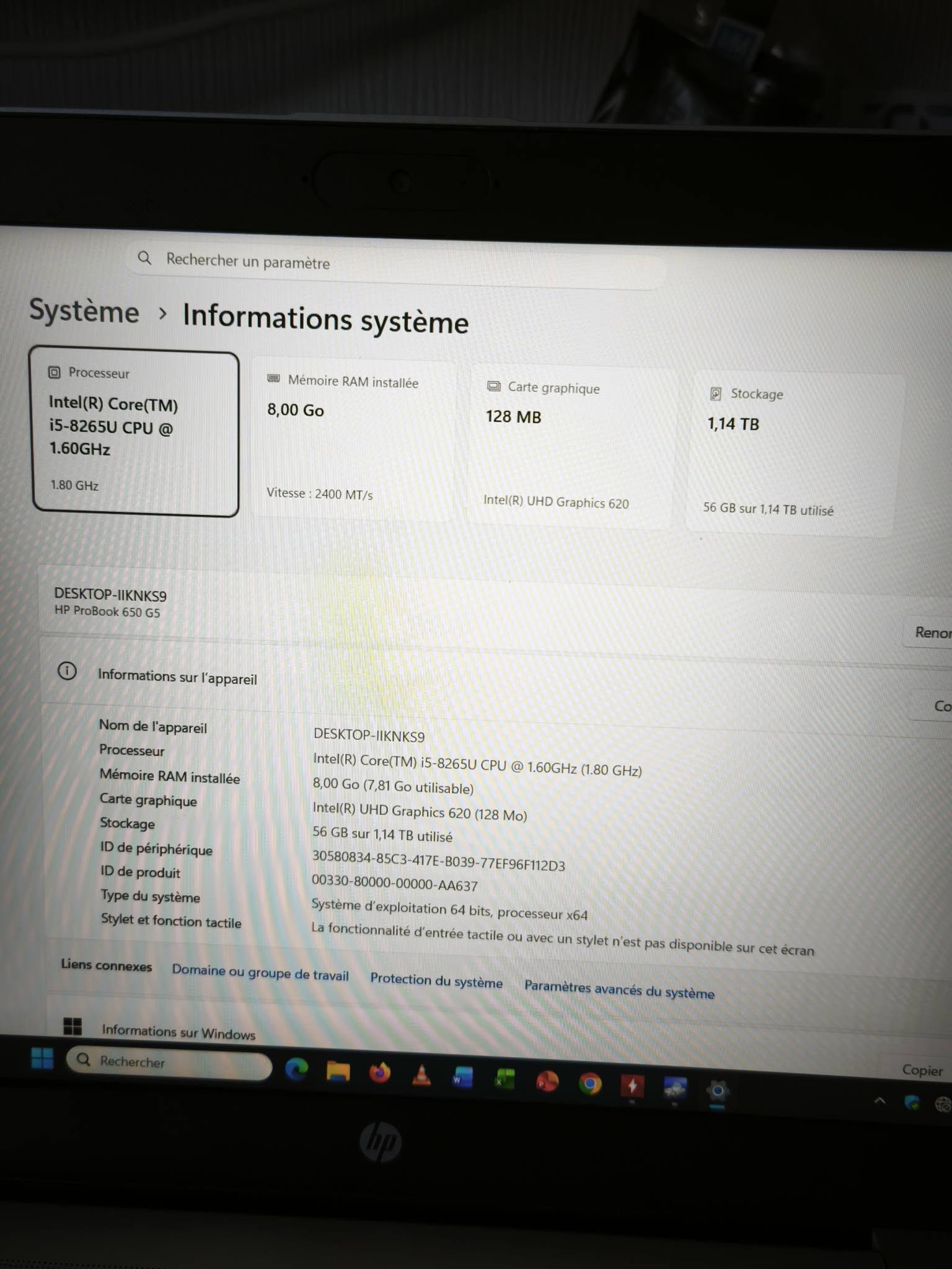 Tof Informatique HP ProBook HP ProBook 650 G5 Reconditionné – 15,6 pouces HP ProBook 650 G5 Reconditionné – 15,6 pouces – Image 2