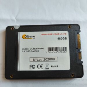 Tof Informatique informatique Accueil SSD Oleane BX1000 480 Go Reconditionné