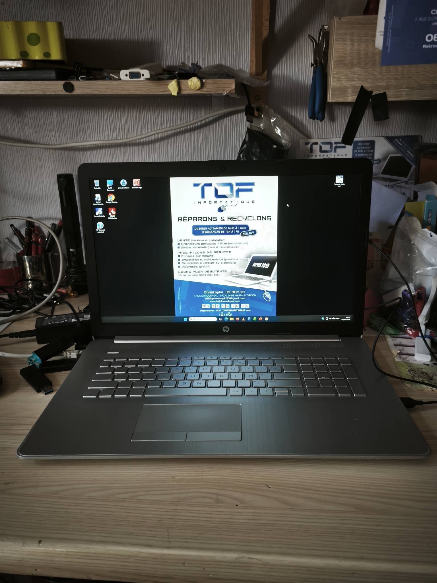 Tof Informatique HP 17-ca1000 reconditionné 17 HP 17-ca1000 reconditionné 17,3 pouces HP 17-ca1000 reconditionné 17,3 pouces