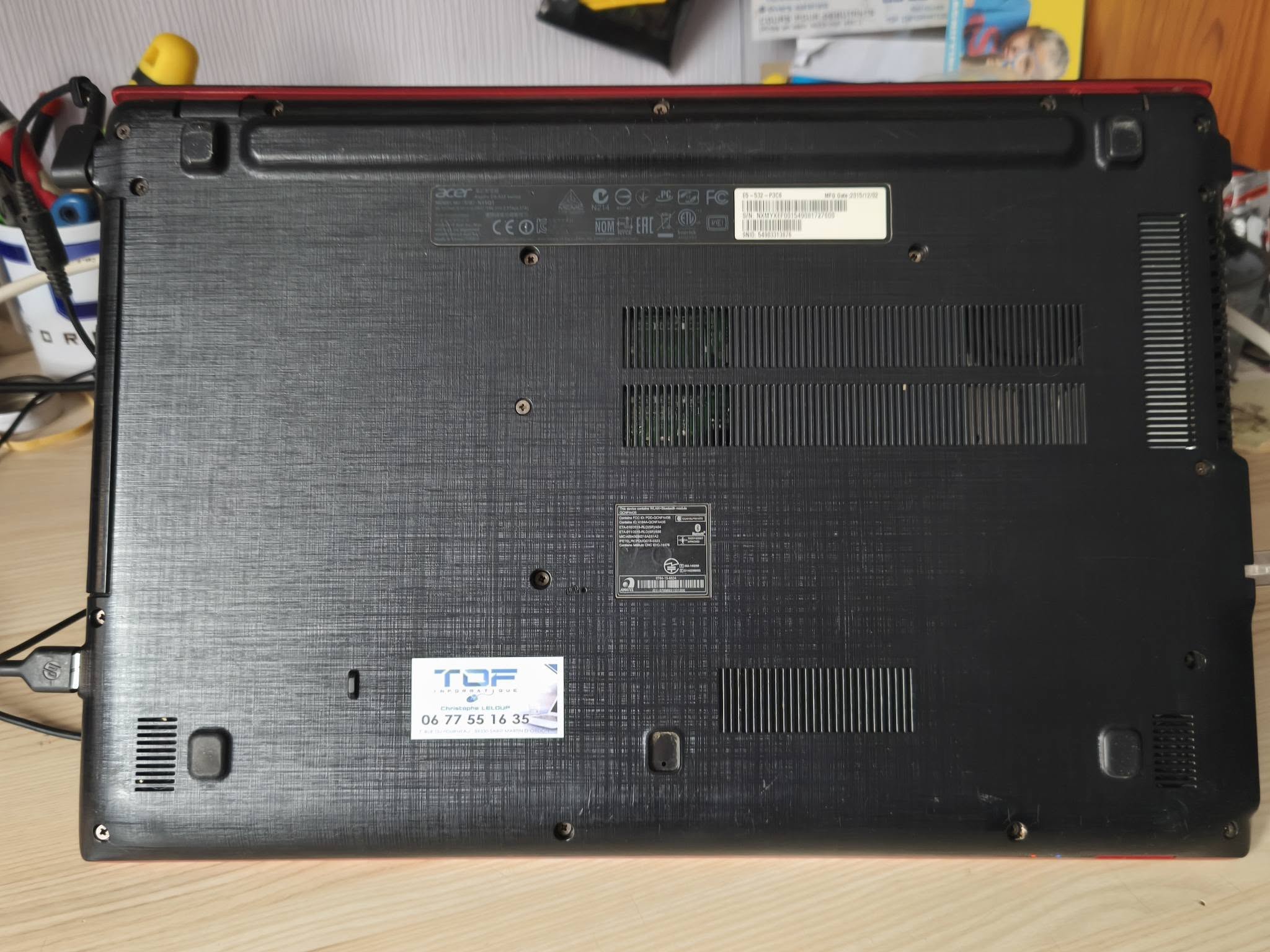 Tof Informatique Acer Aspire E5-532 – 15 Acer Aspire E5-532 – 15,6 pouces – Reconditionné Acer Aspire E5-532 – 15,6 pouces – Reconditionné – Image 7