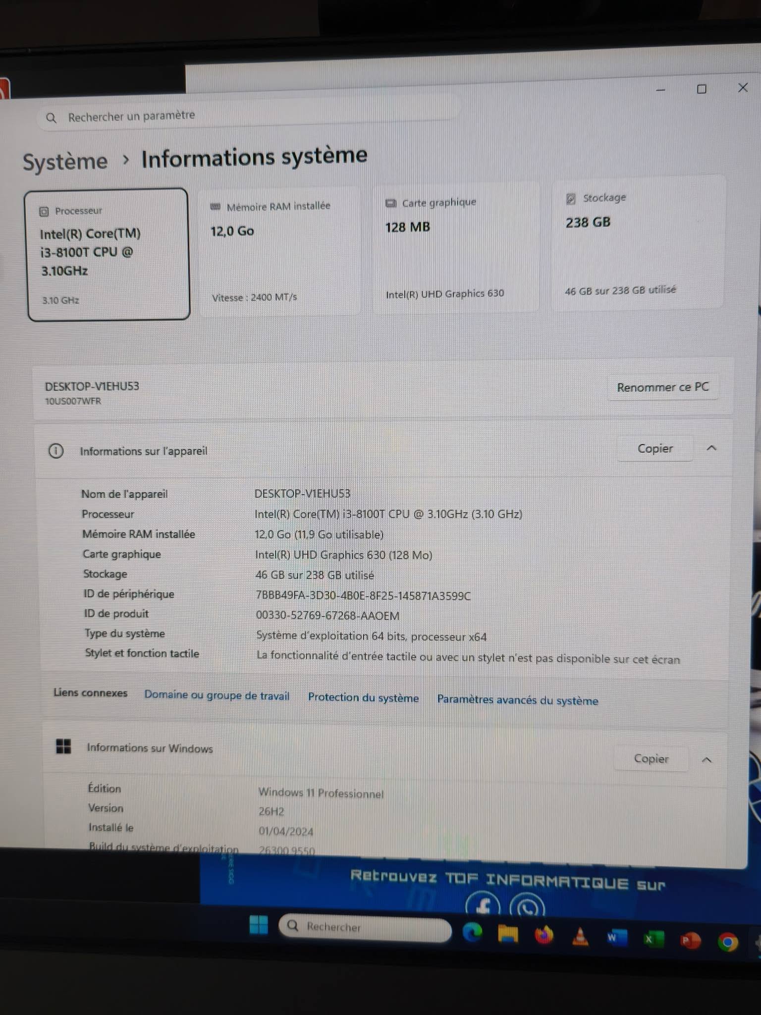 Tof Informatique Lenovo V530-22ICB – Tout-en-un 22 pouces Lenovo V530-22ICB – Tout-en-un 22 pouces Lenovo V530-22ICB – Tout-en-un 22 pouces – Image 2