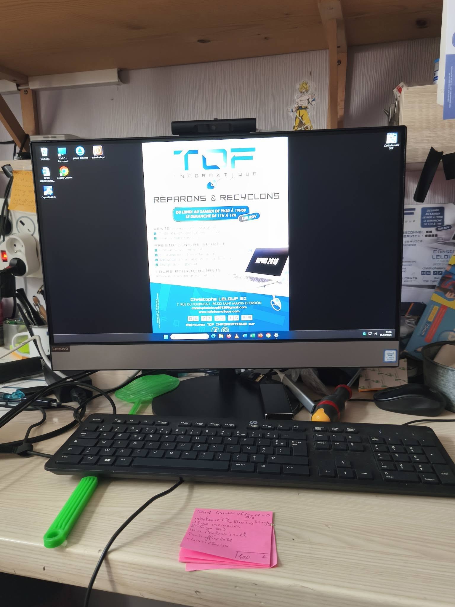 Tof Informatique Lenovo V530-22ICB – Tout-en-un 22 pouces Lenovo V530-22ICB – Tout-en-un 22 pouces Lenovo V530-22ICB – Tout-en-un 22 pouces